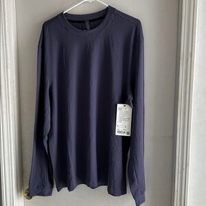 Lululemon Zeroed In Long-Sleeve Performance T-Shirt Nightful Purple Size XXL